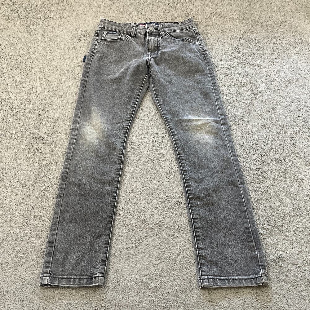 Phat Farm Gray Medium Wash Denim Skinny Fit Cotton Stretch Jeans Kids Size 10